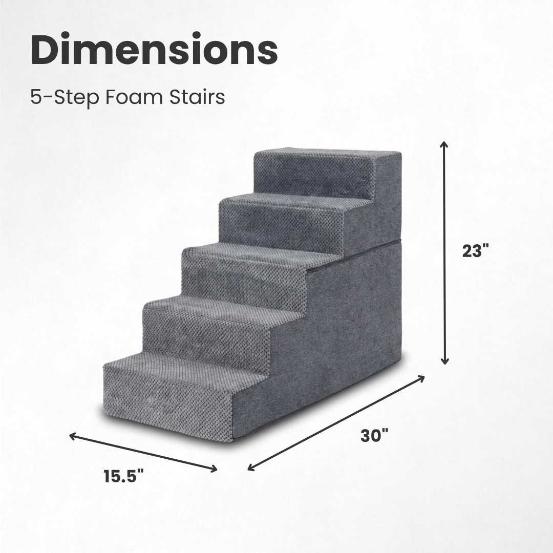 Foam Dog Stairs
