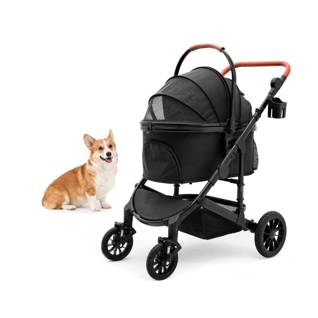 Luxe 4-Wheel Dog Stroller