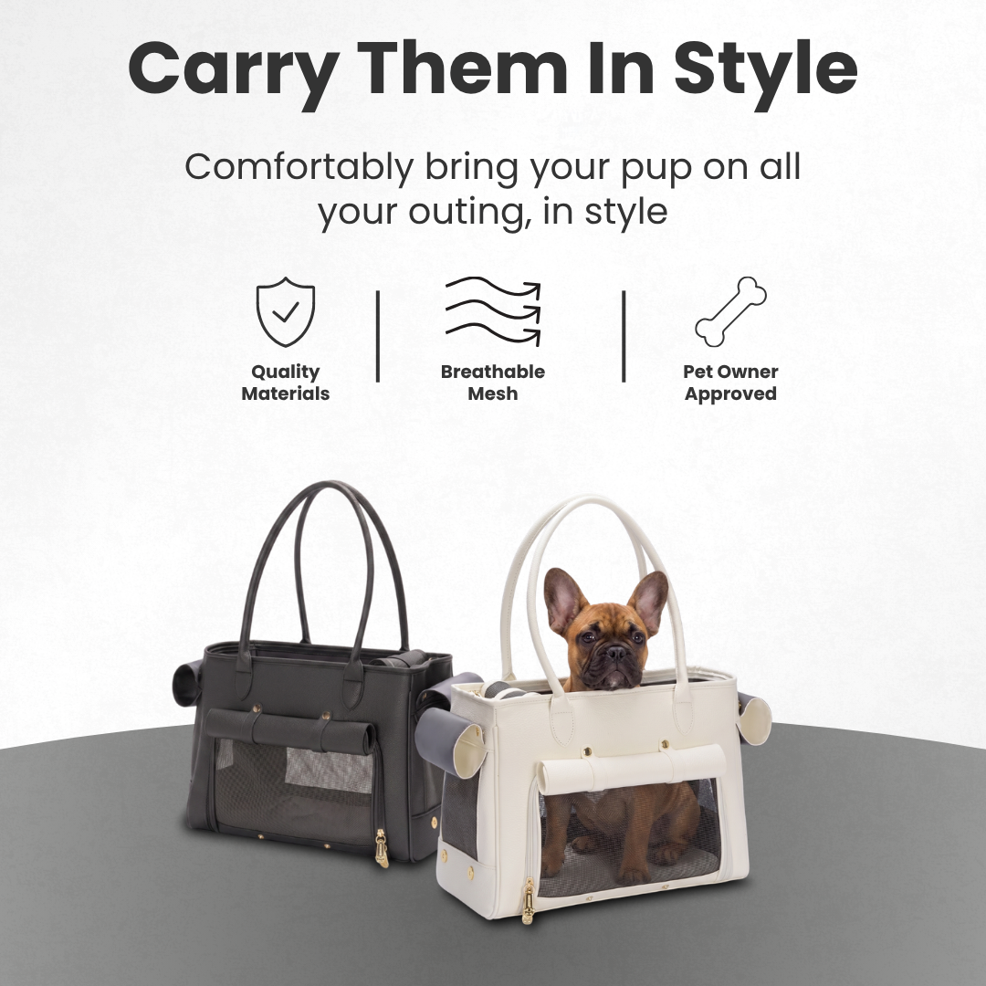 Luxe Dog Tote Bag