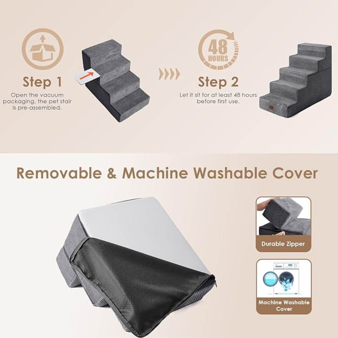 5-Step Dog Stairs