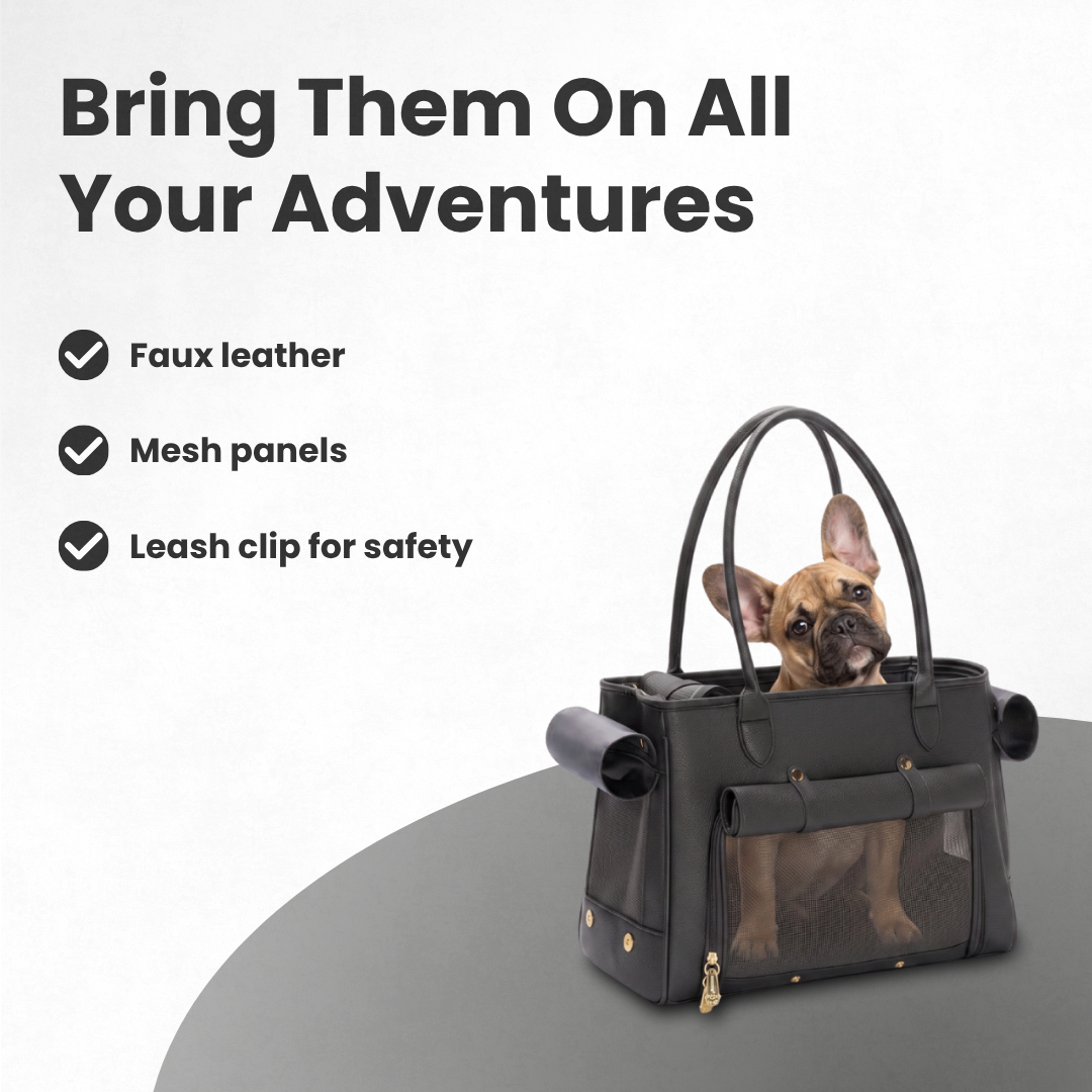 Luxe Dog Tote Bag