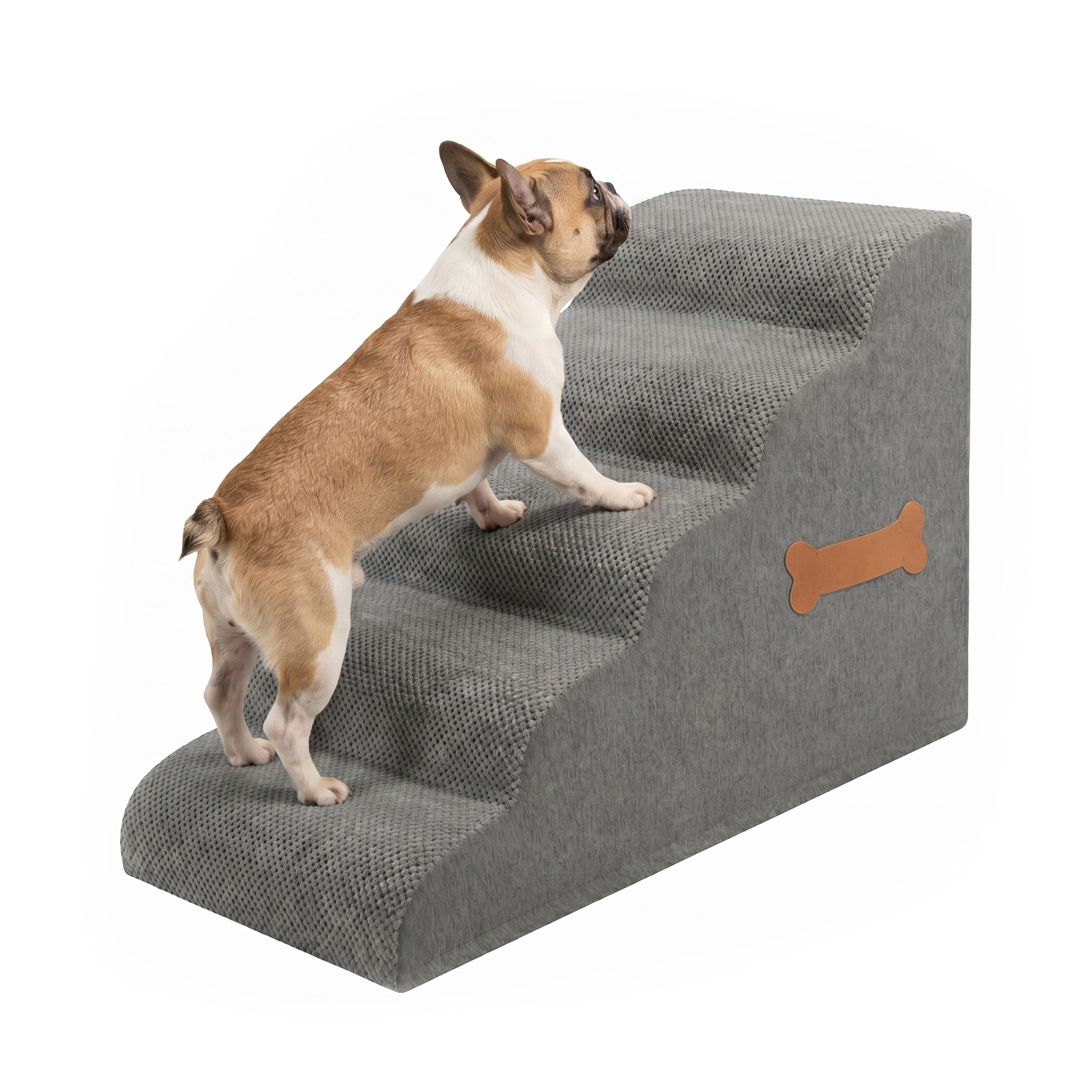 Curved Foam Dog Stairs