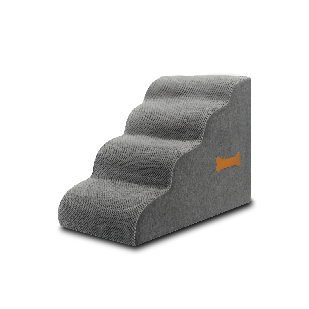 Curved Foam Dog Stairs
