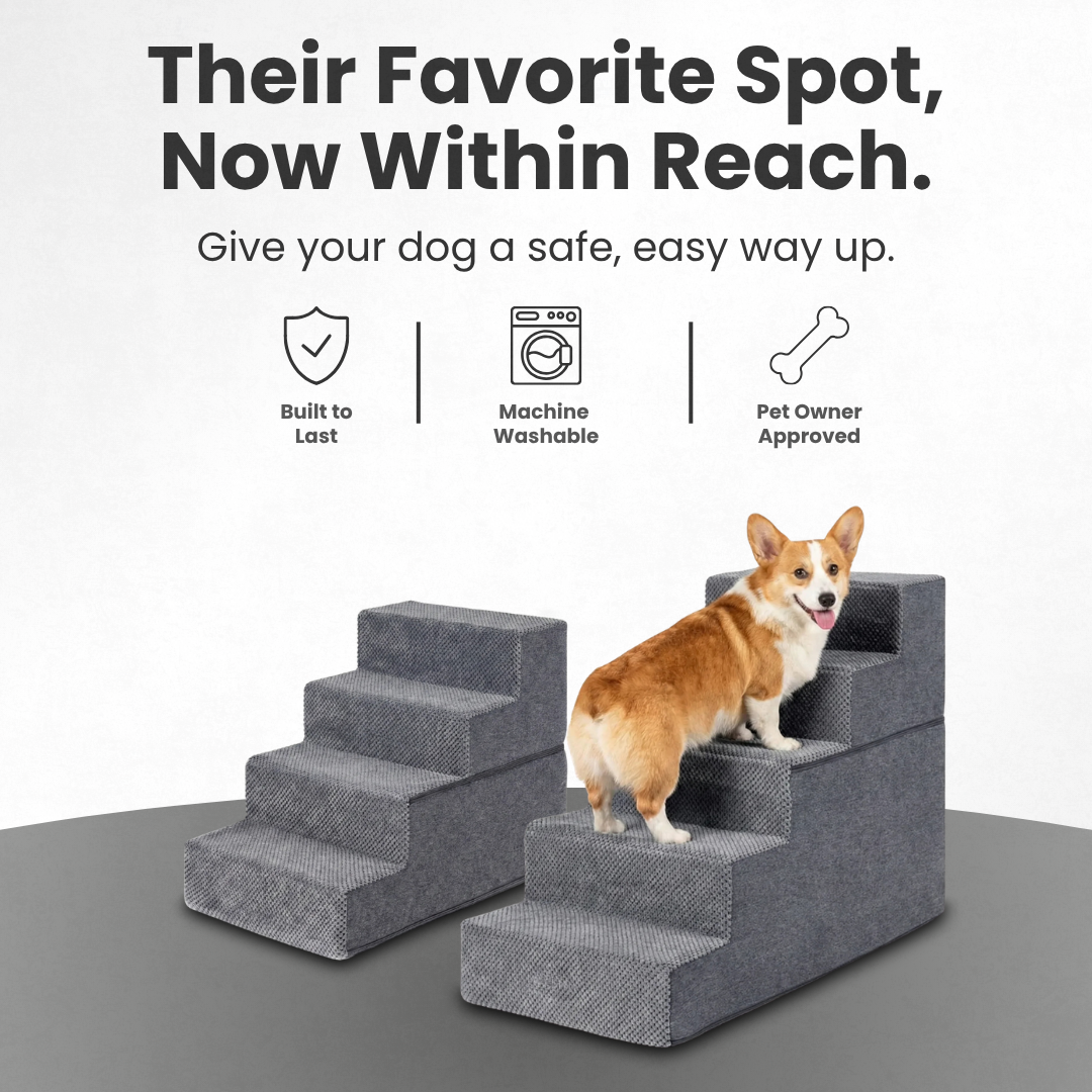 Foam Dog Stairs