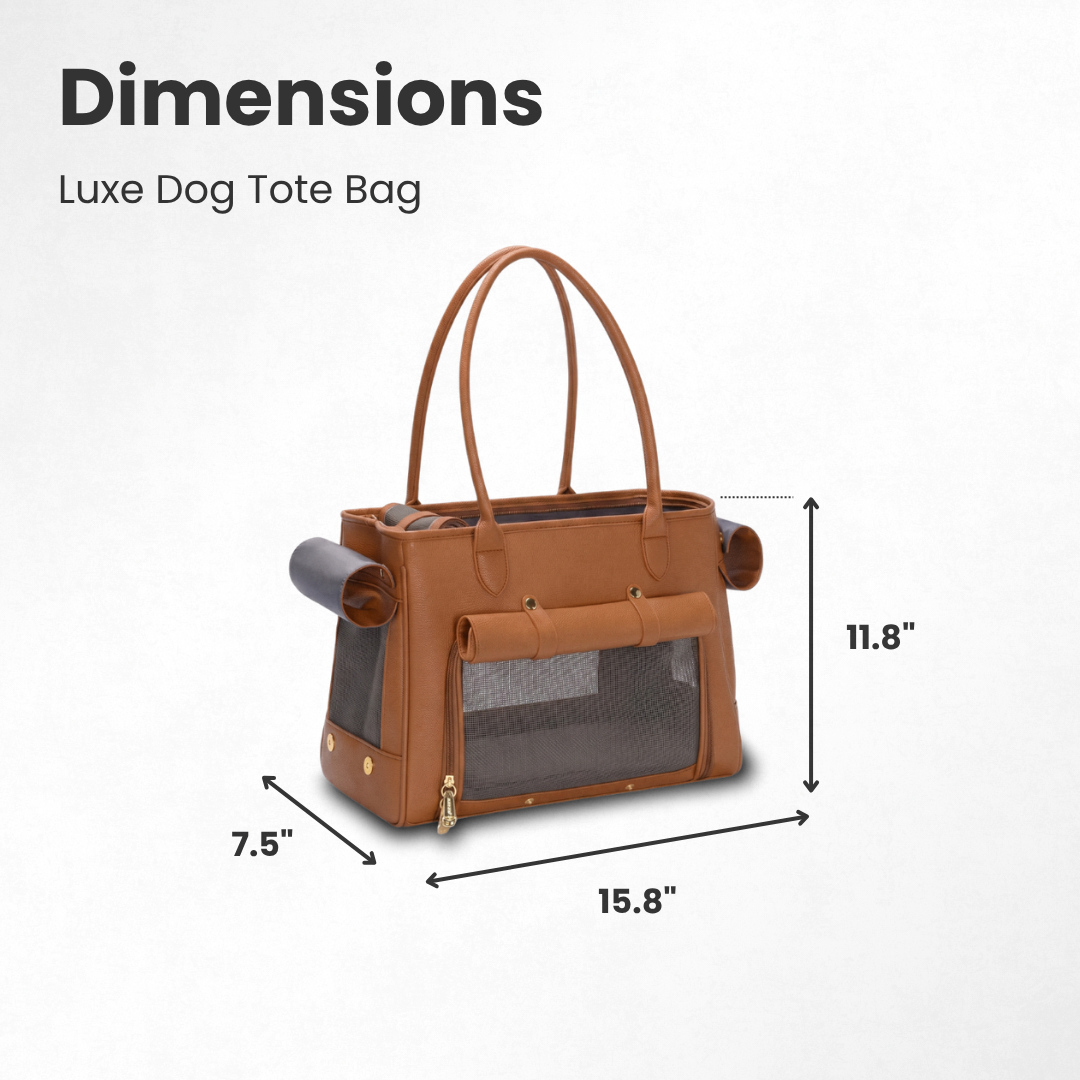 Luxe Dog Tote Bag
