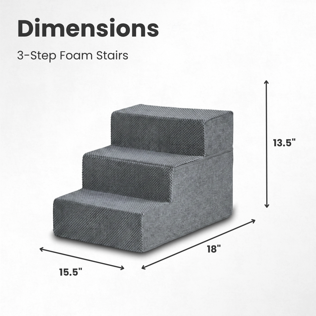 Foam Dog Stairs