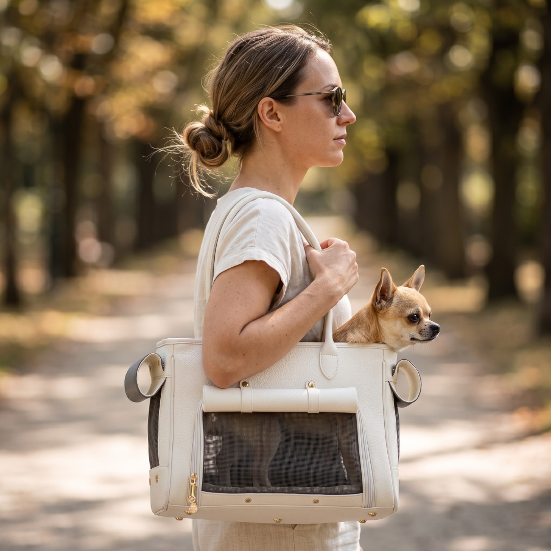 Luxe Dog Tote Bag