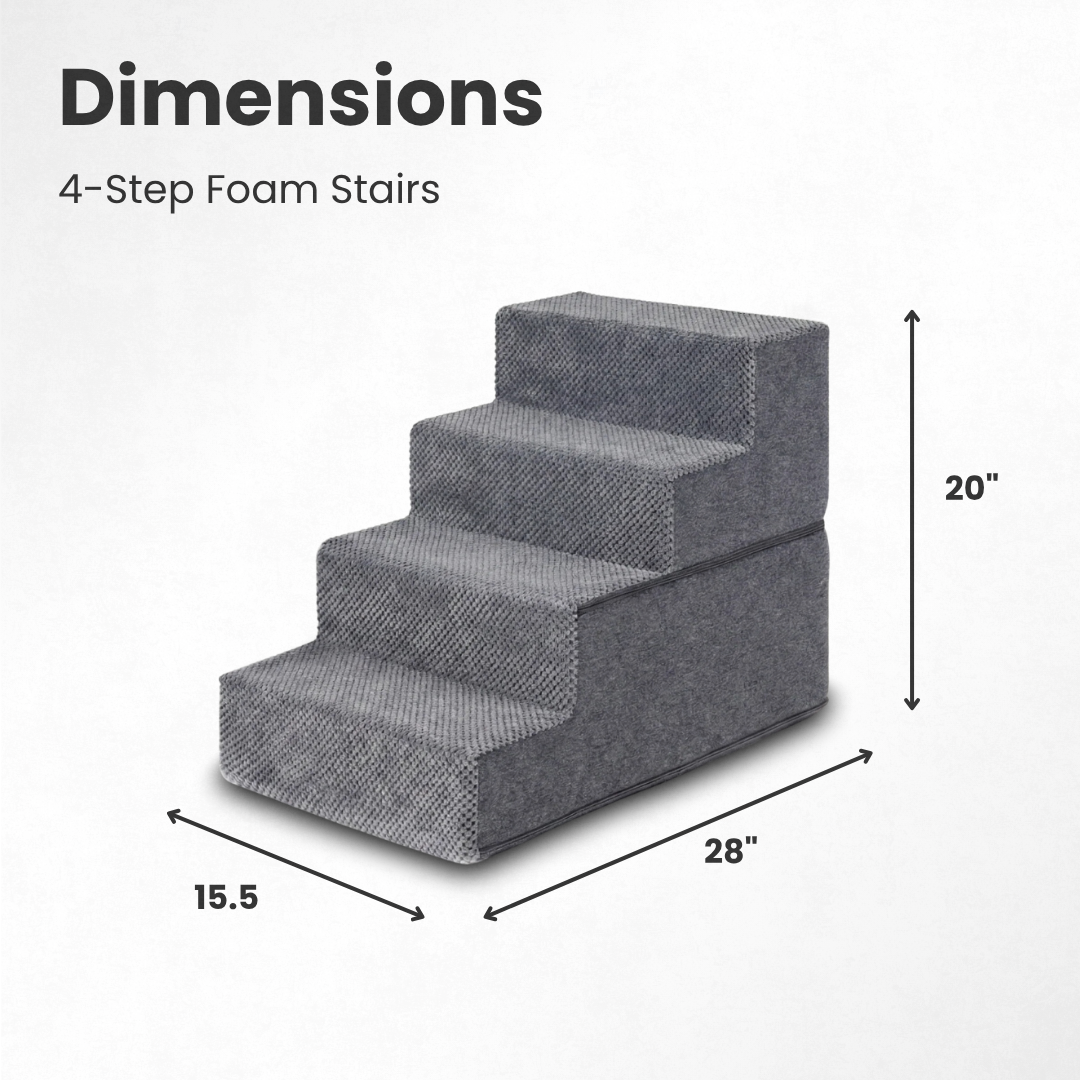 Foam Dog Stairs