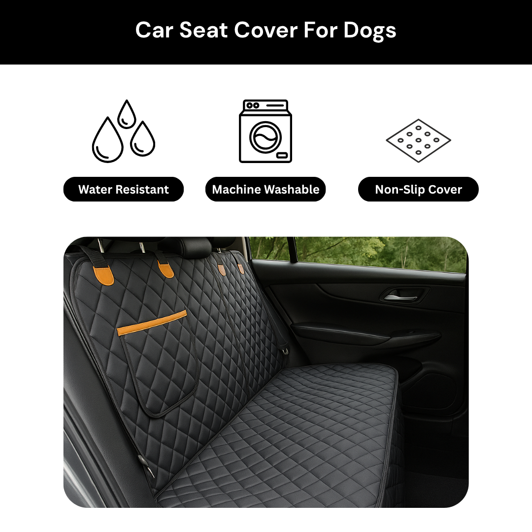 Full-Row Car Seat Cover For Dogs