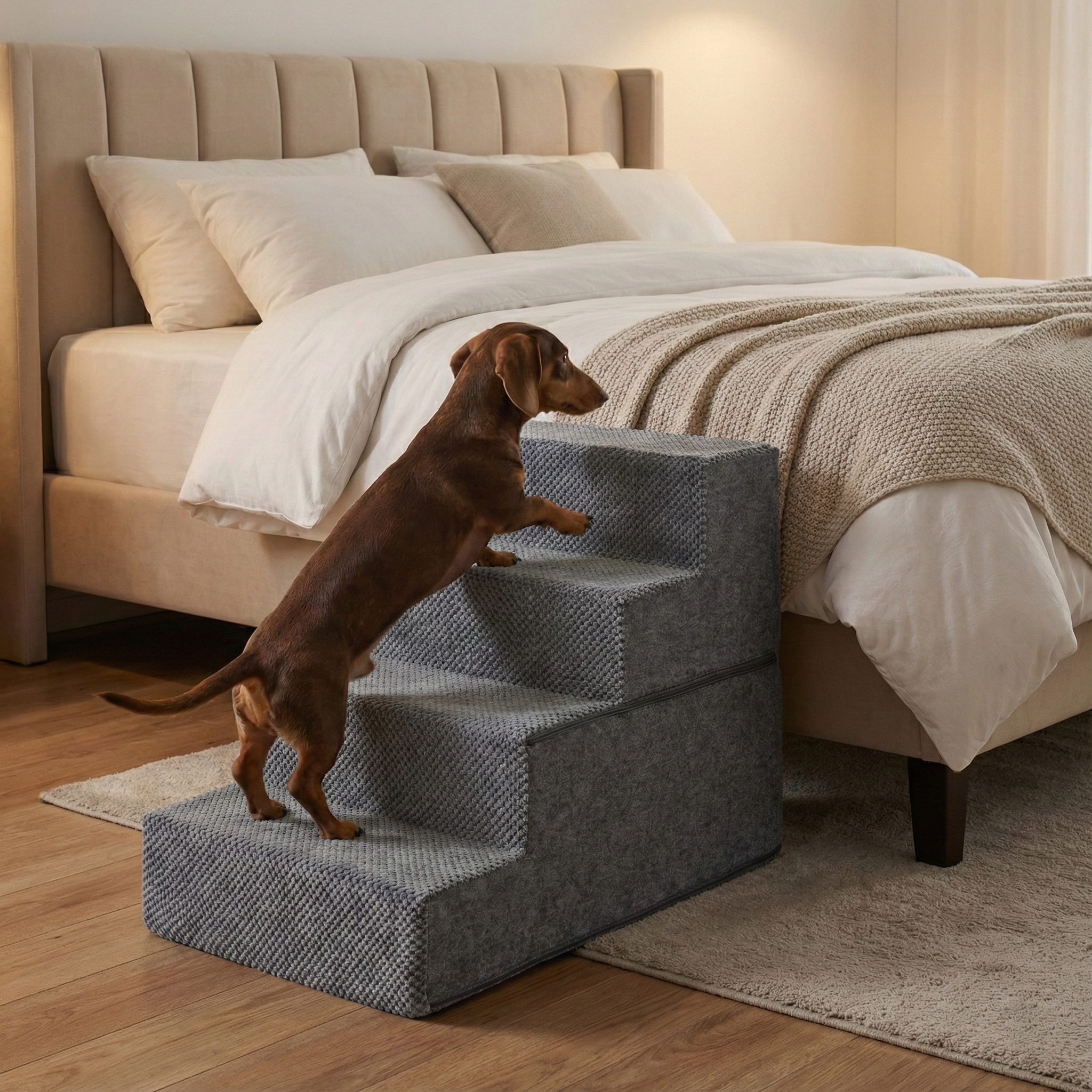 Foam Dog Stairs