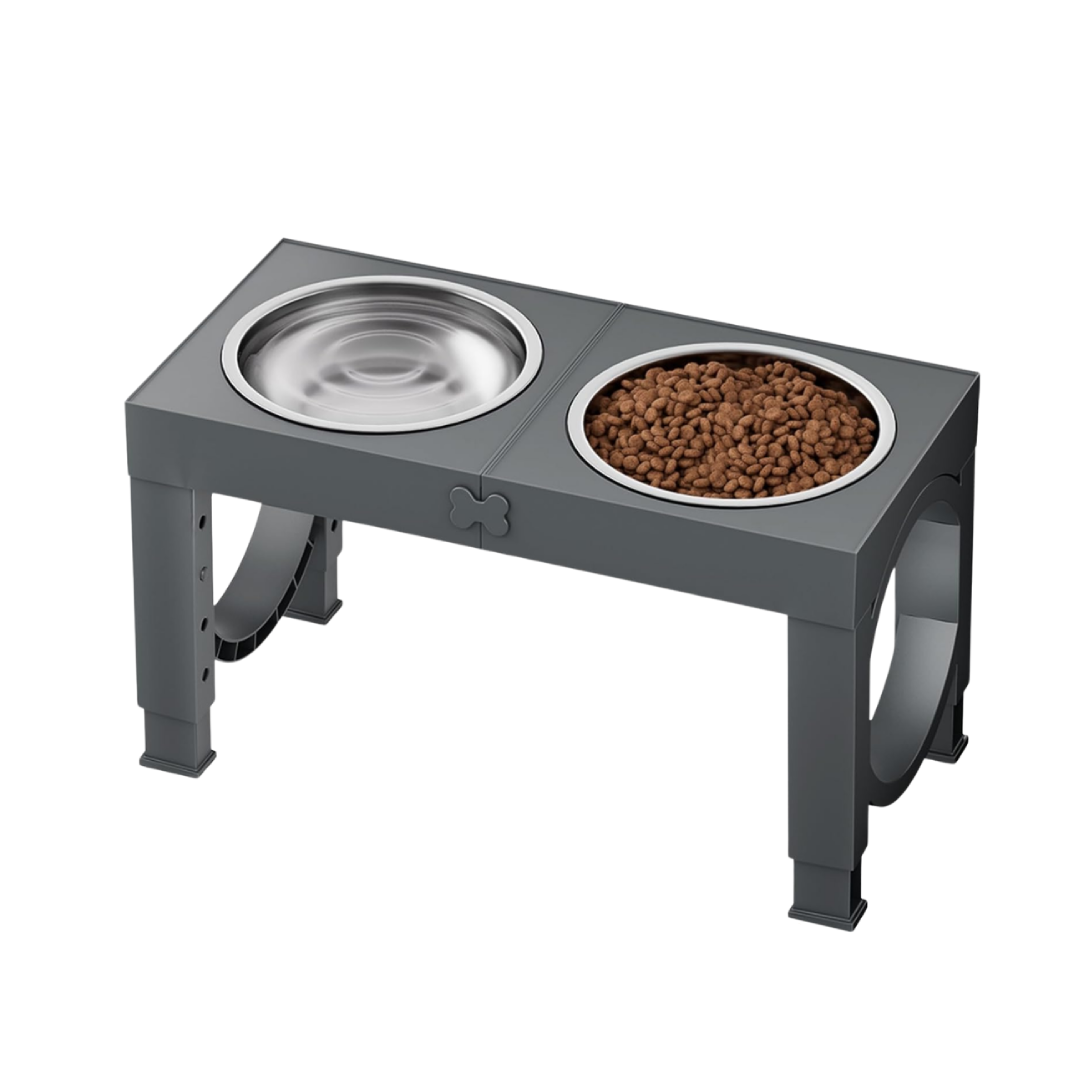 Adjustable Elevated Dog Bowls