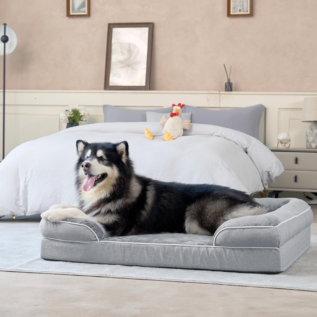 Luxe Memory Foam Dog Bed