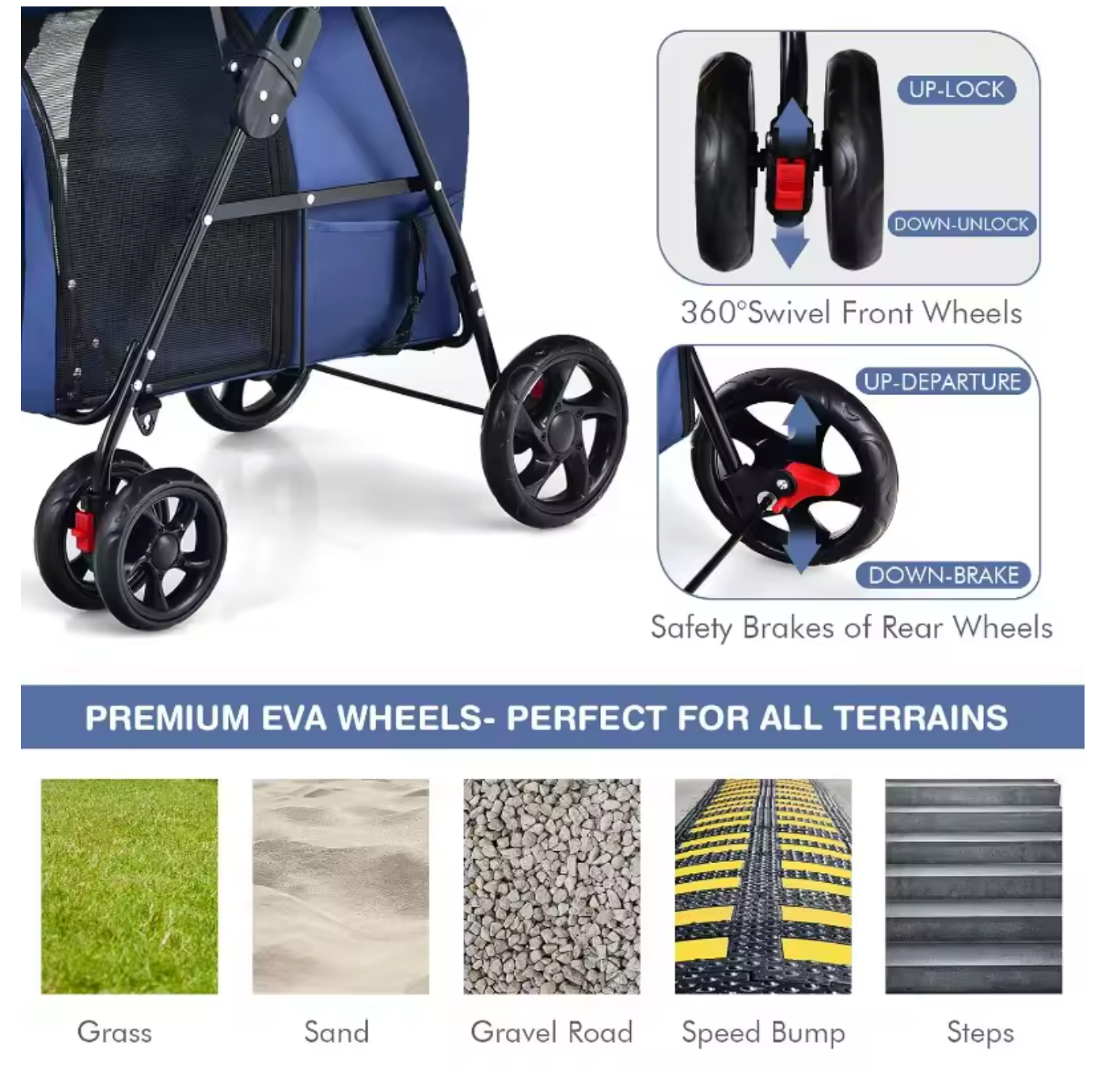 Double Decker Dog Stroller
