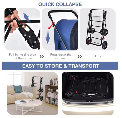 Double Decker Dog Stroller