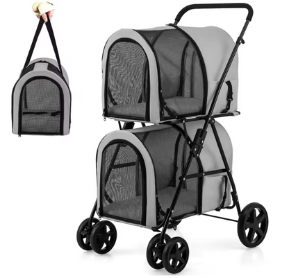 Double Decker Dog Stroller